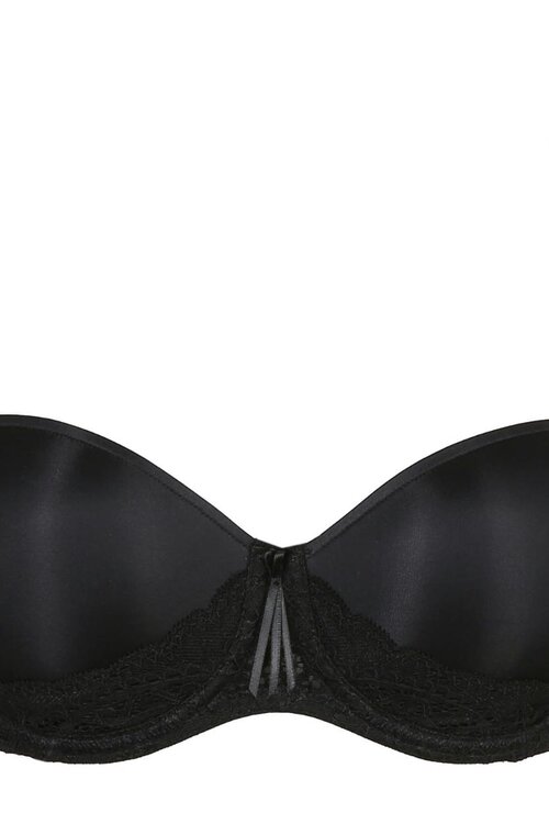 Prima Donna Black I Do Padded strapless bh