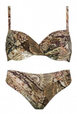 Maryan Beachwear Brown Bikini Set