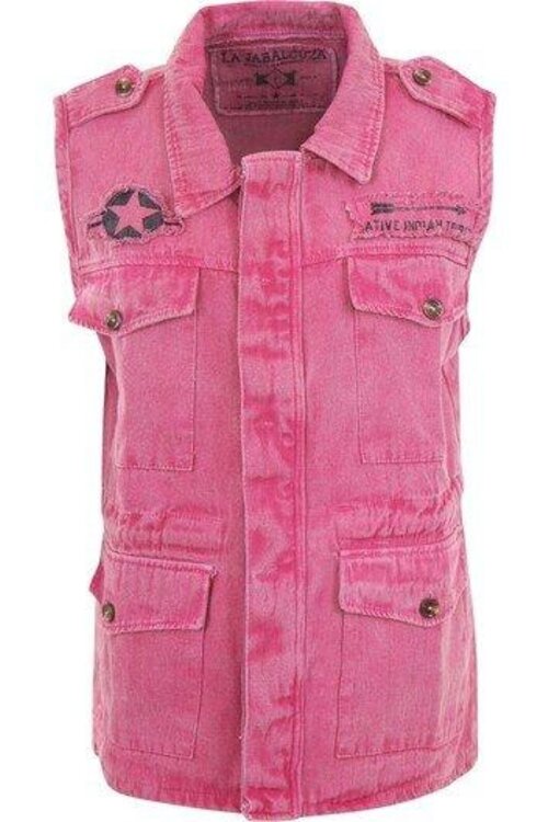 La Jabalcuza Pink Gilet