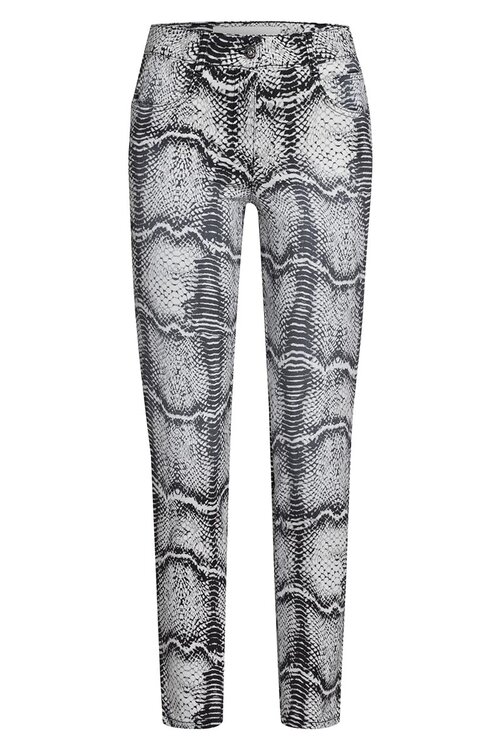 Marc Aurel Pearl grey varied Pants