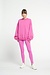 Lune Active Fuchsia High Waisted Rib Legging