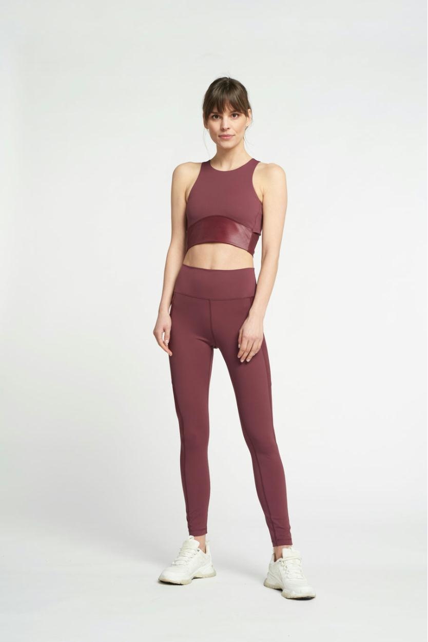 Lune Active High Waisted Metallic Legging Snelle verzending Van Dort Mode Van Dort Mode