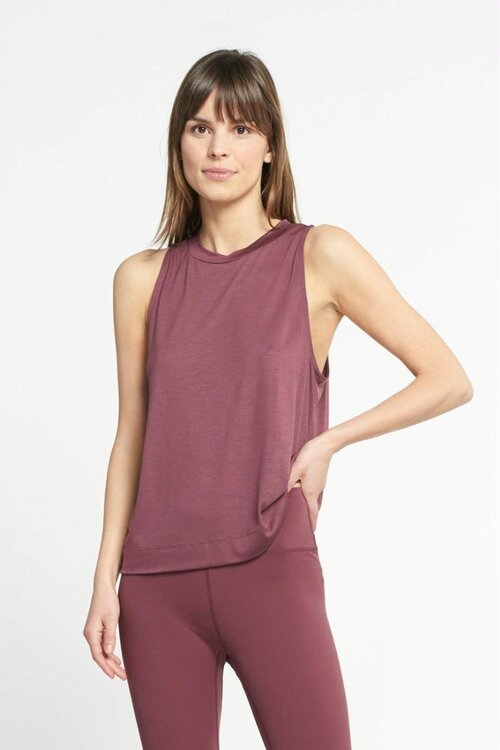 Lune Active Bordeaux Tank Top