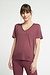 Lune Active Bordeaux T-shirt