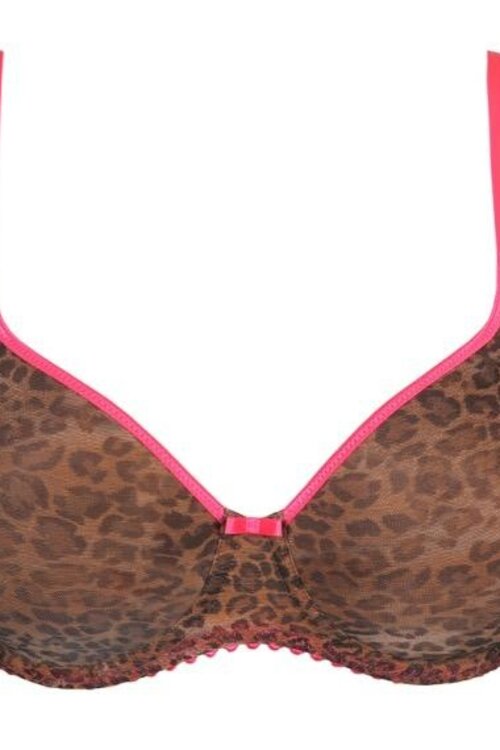 PrimaDonna Twist CAFE PLUME Cheetah bralette