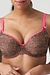 Prima Donna Brown Cafe Plume Bra Heart Shape