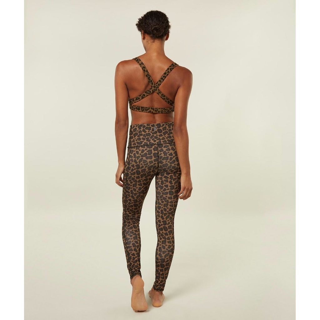 10Days Black yoga leggings leopard 20-025-2204