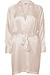 Lady Avenue Rose powder Pure Silk Short Kimono