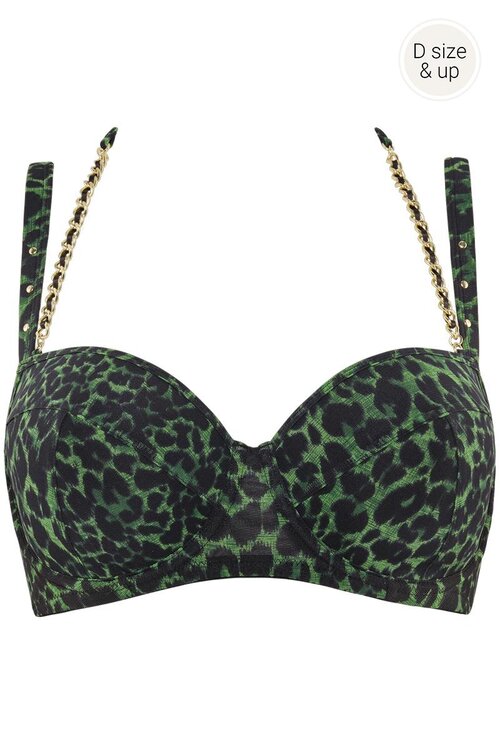 Marlies Dekkers Green Rhapsody Balcony Bra