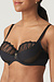 Prima Donna Black Arthill Tulip Balcony Bra