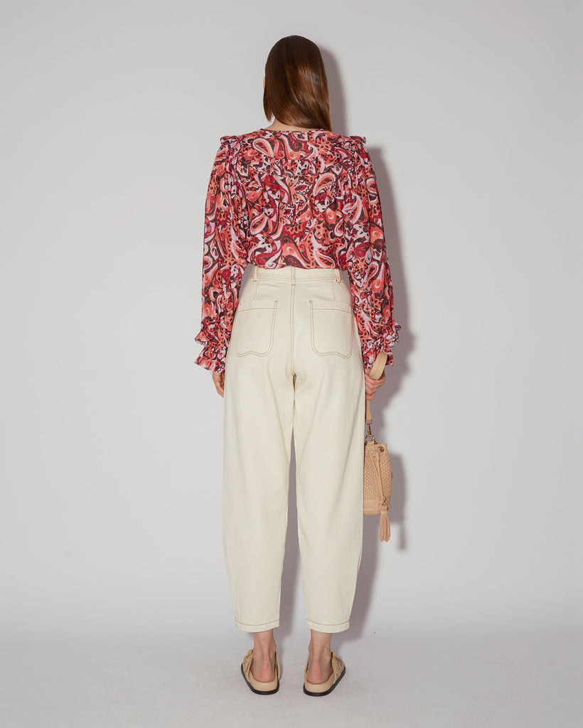 Magali Pascal - Lace Up Front Top main image 1