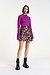 Essentiel Antwerp Black/Multicolour Mini Skirt