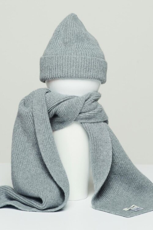 Le Bonnet Grey Scarf