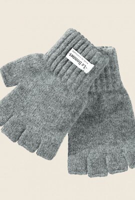 Le Bonnet Grey Gloves Fingerless