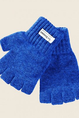 Le Bonnet Royal blue Gloves Fingerless