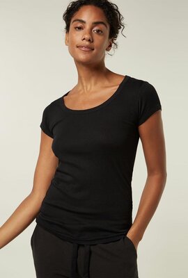 10Days Black THE SLIM FIT TEE