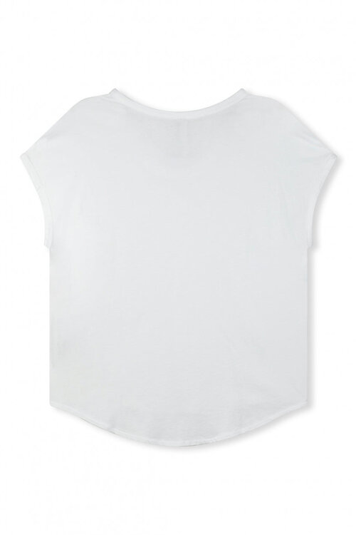 10Days White THE V-NECK TEE
