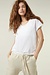 10Days White THE V-NECK TEE