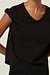 10Days Black THE V-NECK TEE