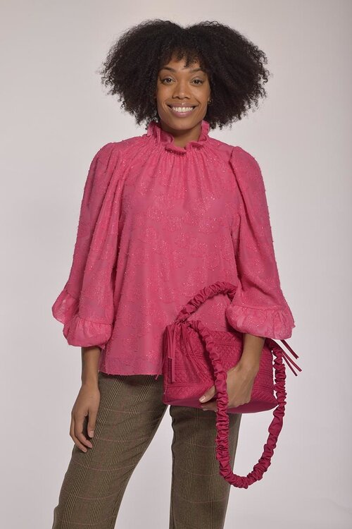 Hofmann Copenhagen Hot Pink Blouse