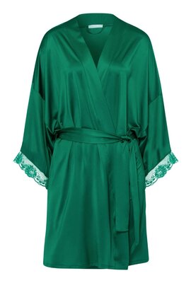 Hanro Green Lovis Kimono