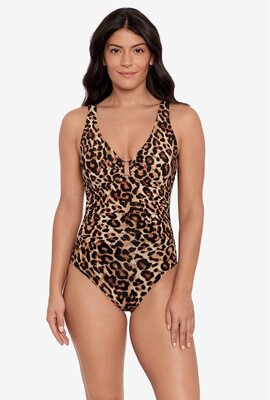 Lauren Ralph Lauren Leopard Leopard Ring One Piece