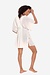 Lauren Ralph Lauren White Crinkle Rayon Tunic