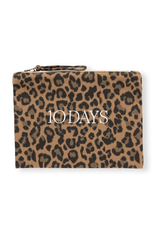 10Days Leopard clutch leopard