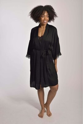 CCDK Copenhagen Black Jeanette Kimono