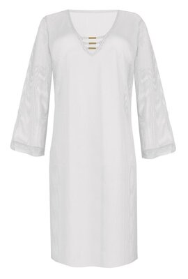 Prima Donna White Holiday Kaftan