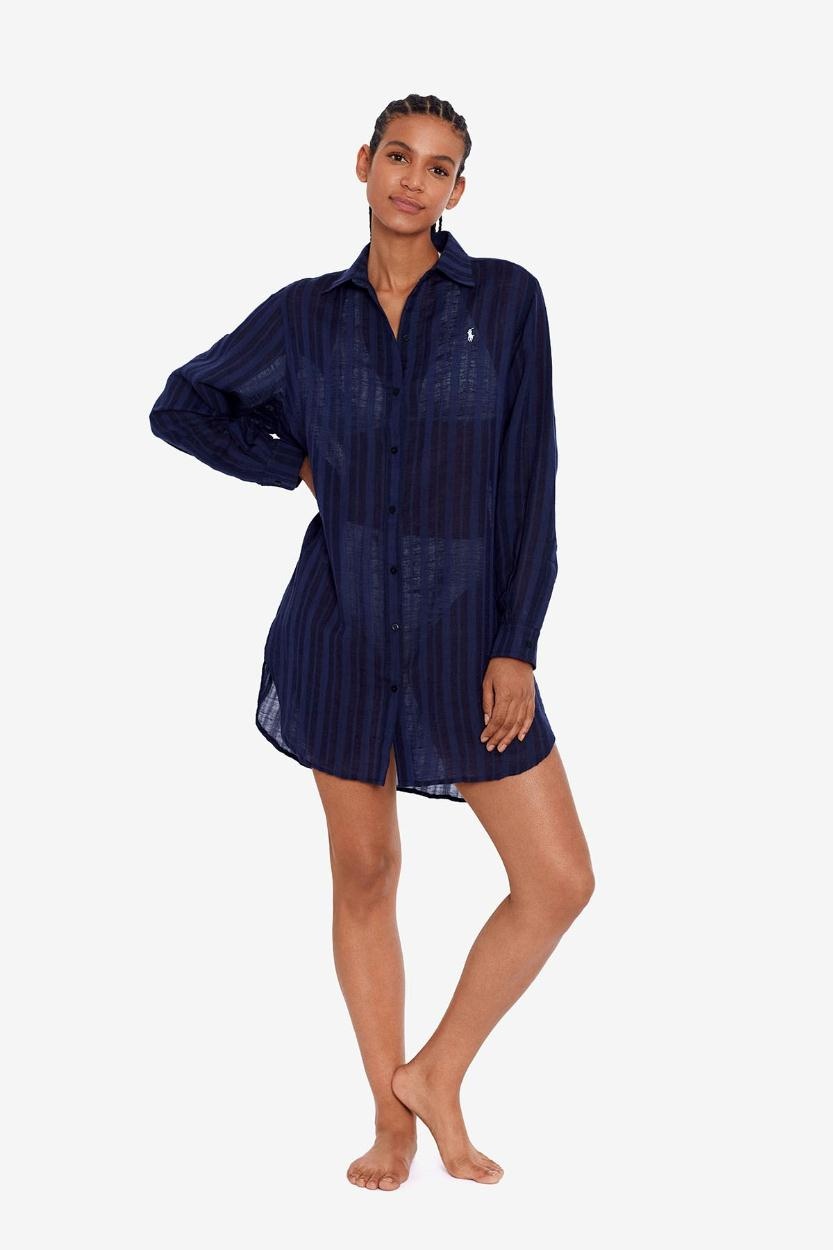 Polo Ralph Lauren Boyfriend Shirt Snelle verzending Van Dort Mode