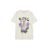 Anine Bing cream Lili Tee AB X To X Elton John #A-08-2140-170B