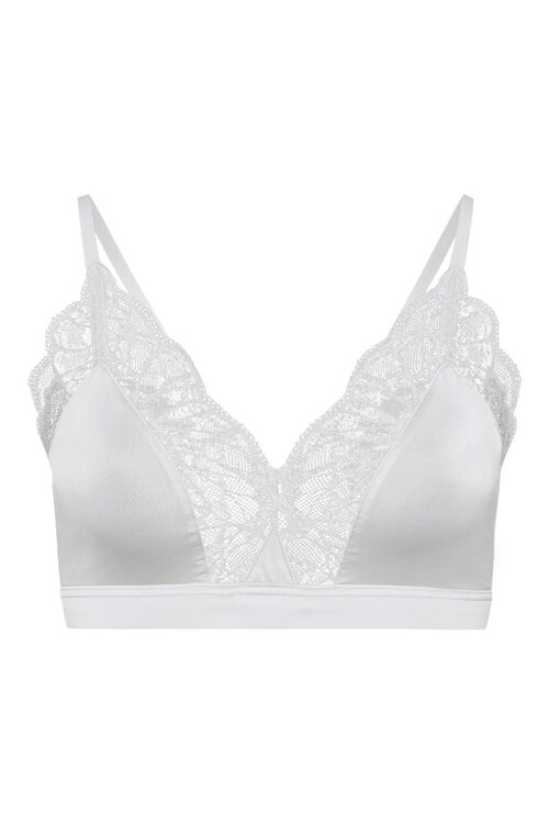 Hanro Silver Grey Mae Soft Cup Bra