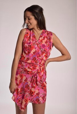 IRO Pink/Multi Colour Dress