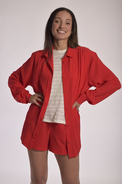 Chptr S Red Blouse