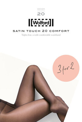 Wolford Satin Touch 20 3 voor 2