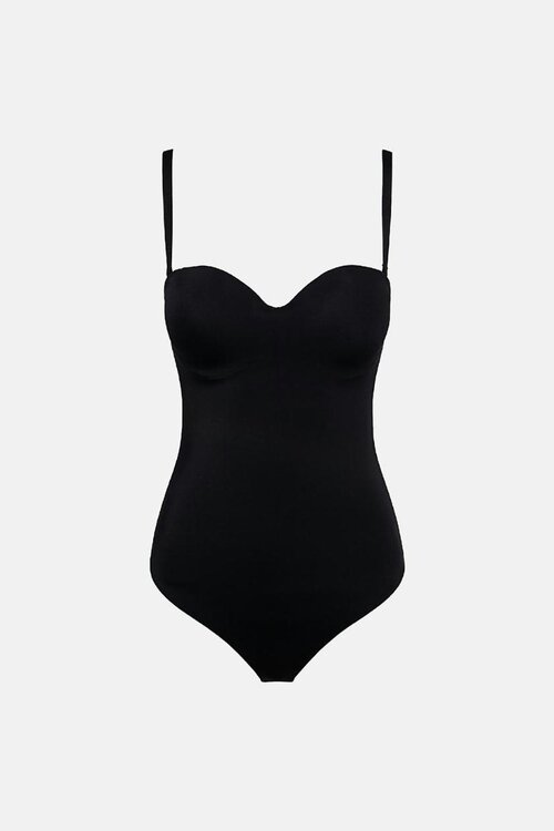 Wolford Black Mat de Luxe Forming Stringbody