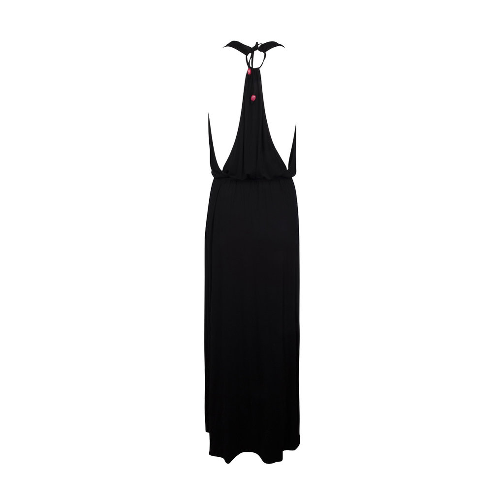 Antigel Black La Muse Boheme Long Dress ESB1136
