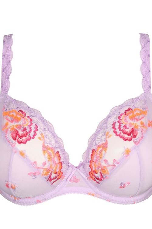 Prima Donna Lavender Palace Garden Plunge Bra