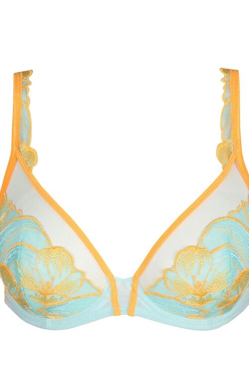 Marie Jo Turquoise Georgia Plunge Bra