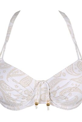 Prima Donna White Sidari Padded Balcony Top