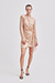 Second Female Ivory cream Shineon Wrap Dress