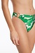 Jets Green Floeale High Leg Trim Pant