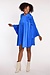 Forte_Forte Blue Stretch Heavy Slik Satin Mini