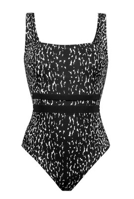 Maryan Beachwear Black/White Swimsuit