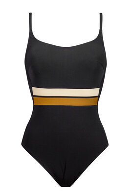 Maryan Beachwear Black/Sand Swimsuit