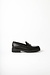 Zadig & Voltaire Noir Joecassin Semy-Shiny Calfskin