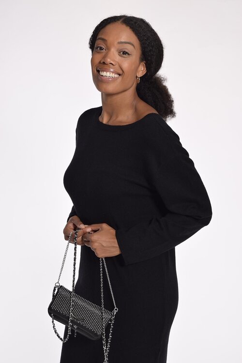 Zadig & Voltaire Noir Rock Nano Plumetis