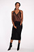 Essentiel Antwerp Black Skirt Knitted