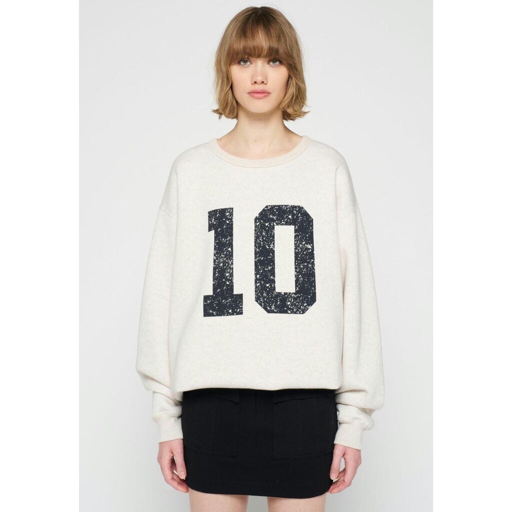 10Days Soft White Melee statement sweater 10